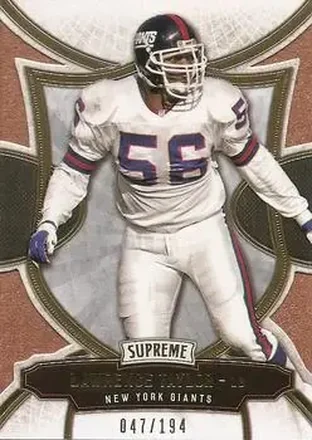 2015 Topps Supreme - Copper #52 - Lawrence Taylor - New York Giants