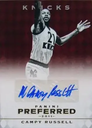 2011-12 Panini Preferred #23 - Campy Russell - New York Knicks