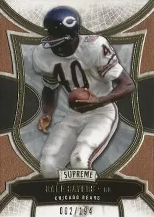 2015 Topps Supreme - Copper #93 - Gale Sayers - Chicago Bears
