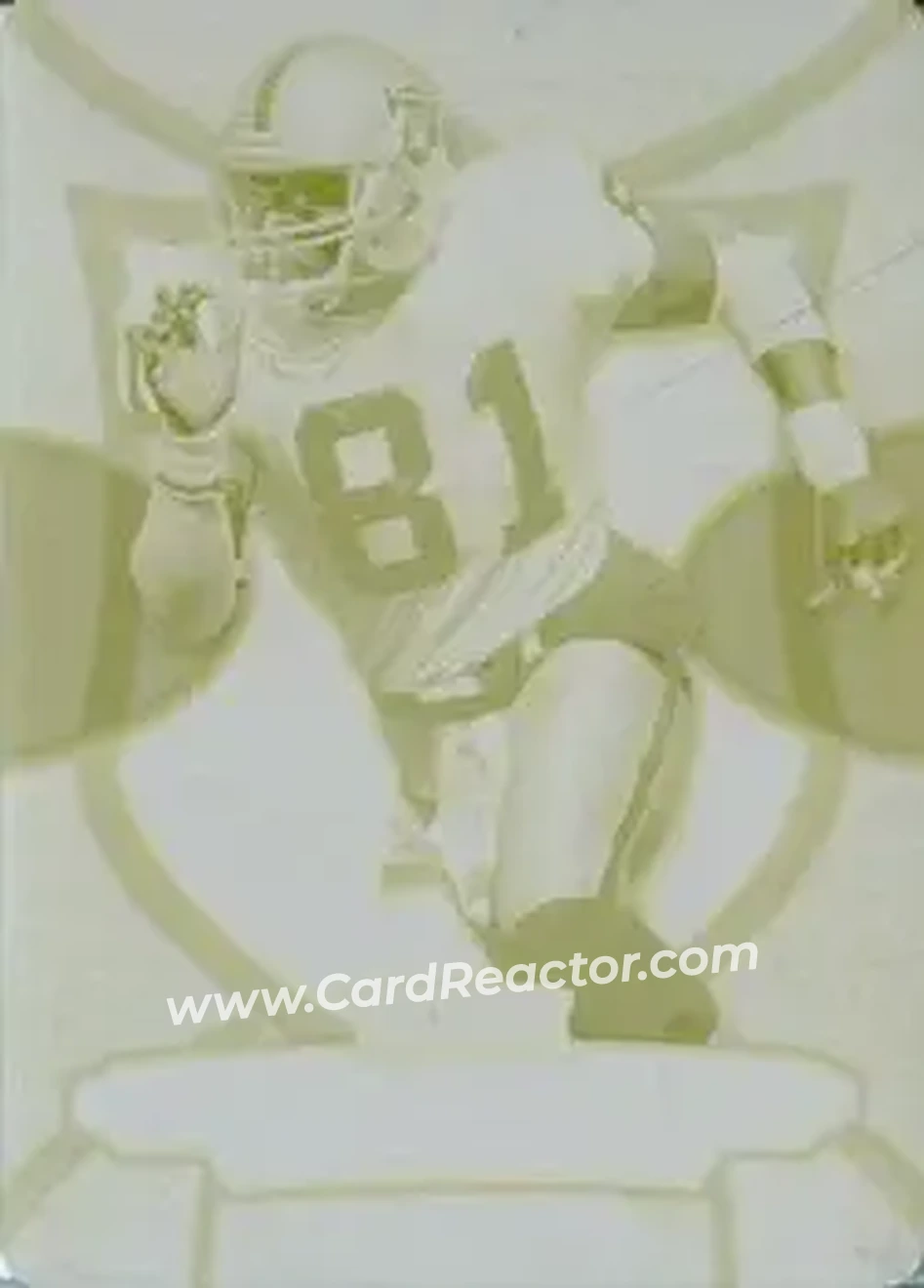 2015 Topps Supreme - Printing Plates Yellow #56 - Tim Brown - Los Angeles Raiders - Front