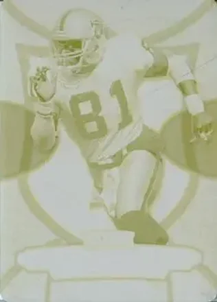 2015 Topps Supreme - Printing Plates Yellow #56 - Tim Brown - Los Angeles Raiders