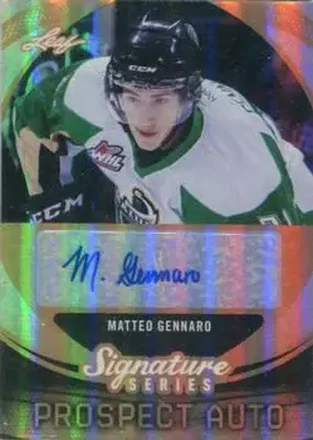 2015 Leaf Signature Series #SP-MG1 - Matteo Gennaro