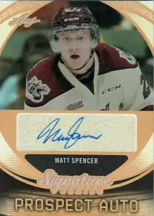 2015 Leaf Signature Series #SP-MS1 - Matt Spencer