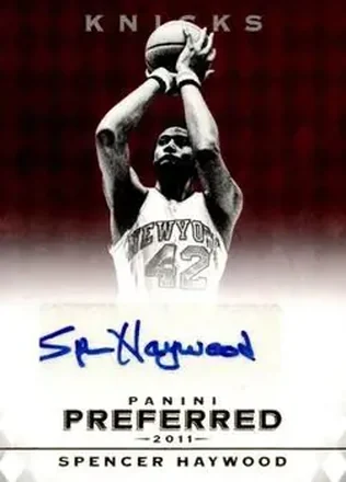 2011-12 Panini Preferred #88 - Spencer Haywood - New York Knicks
