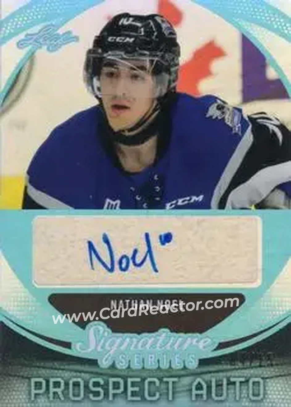 2015 Leaf Signature Series - Prospects Blue #SP-NN1 - Nathan Noel - Front