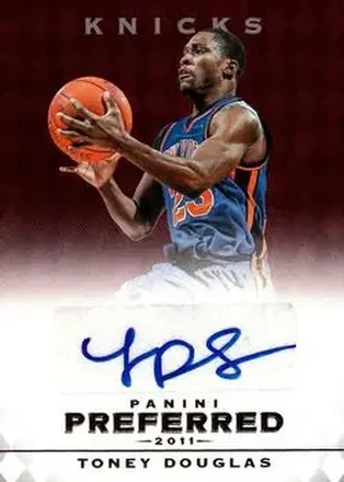 2011-12 Panini Preferred #94 - Toney Douglas - New York Knicks