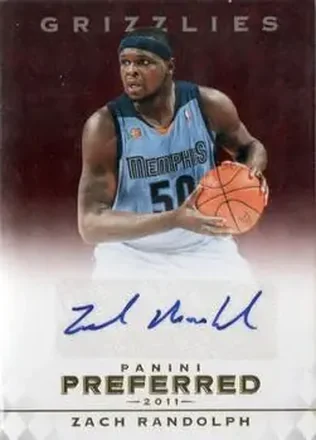 2011-12 Panini Preferred #98 - Zach Randolph - Memphis Grizzlies