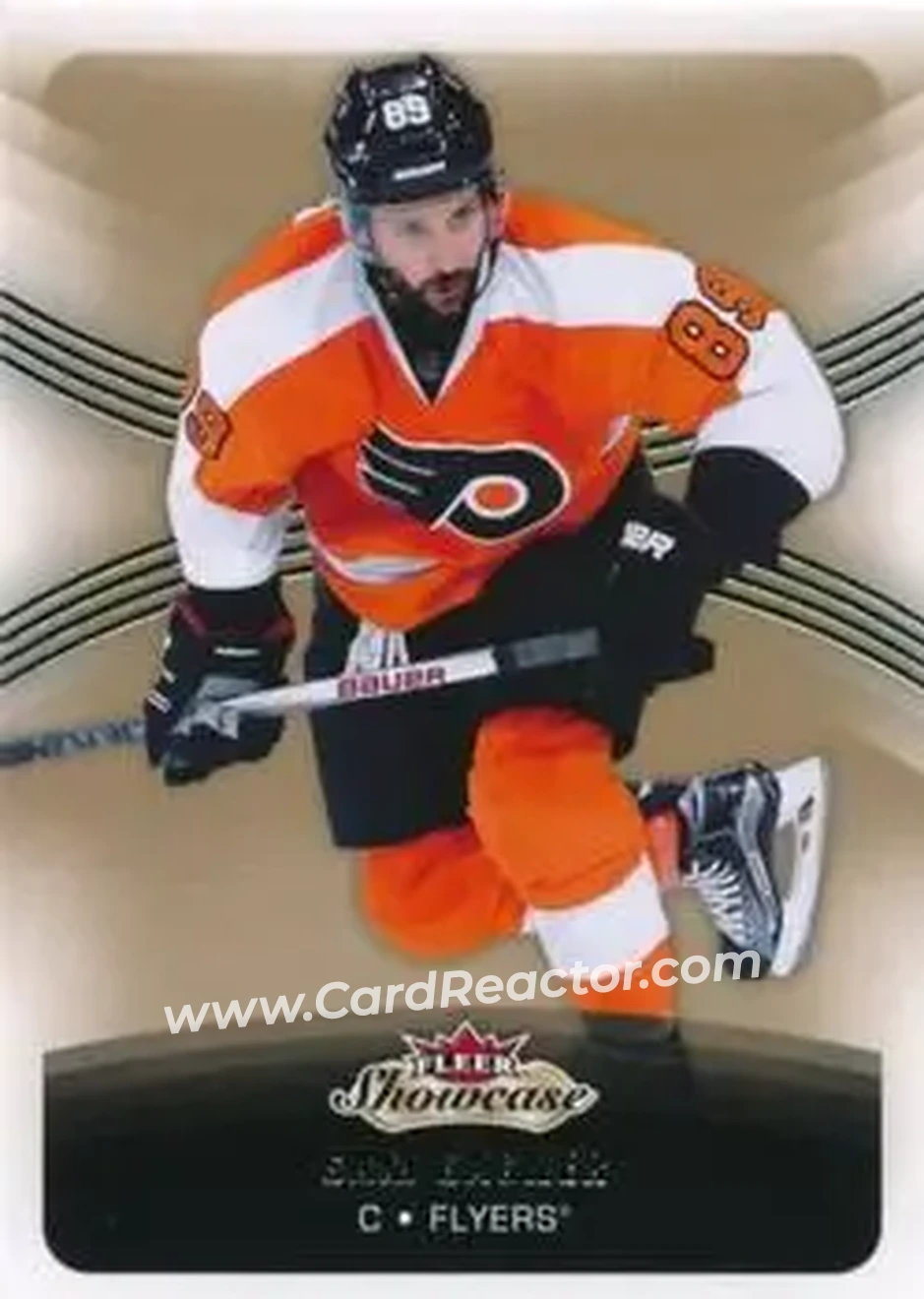 2015-16 Fleer Showcase #6 - Sam Gagner - Philadelphia Flyers - Front