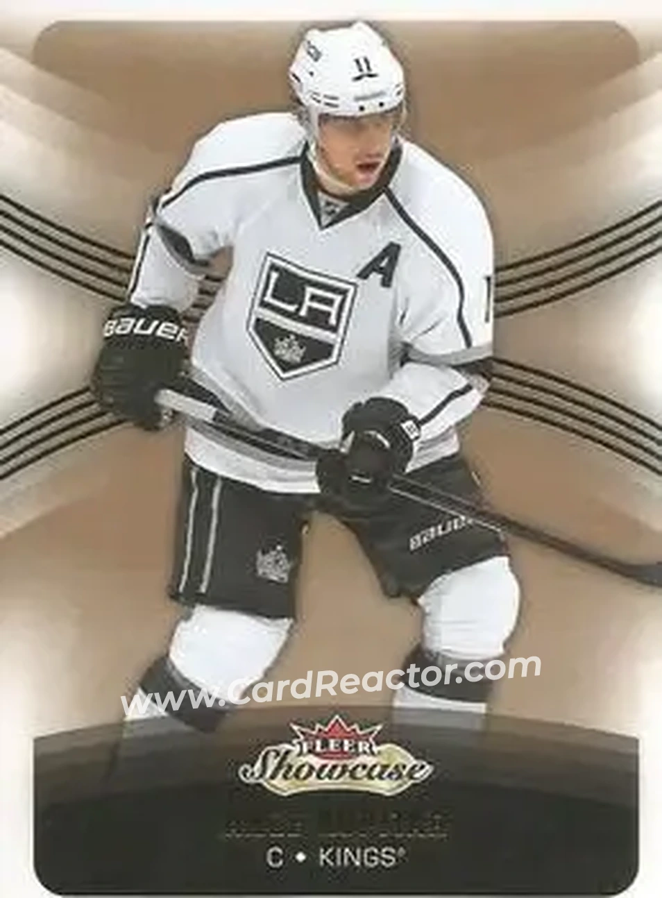 2015-16 Fleer Showcase #9 - Anze Kopitar - Los Angeles Kings - Front