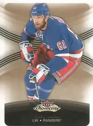 2015-16 Fleer Showcase #10 - Rick Nash - New York Rangers