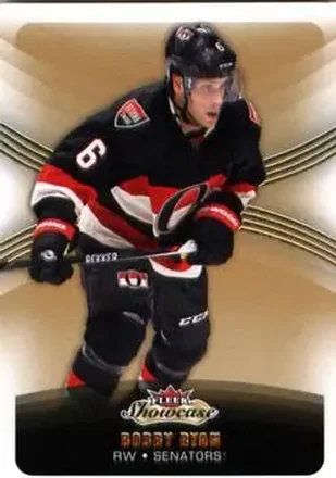 2015-16 Fleer Showcase #18 - Bobby Ryan - Ottawa Senators