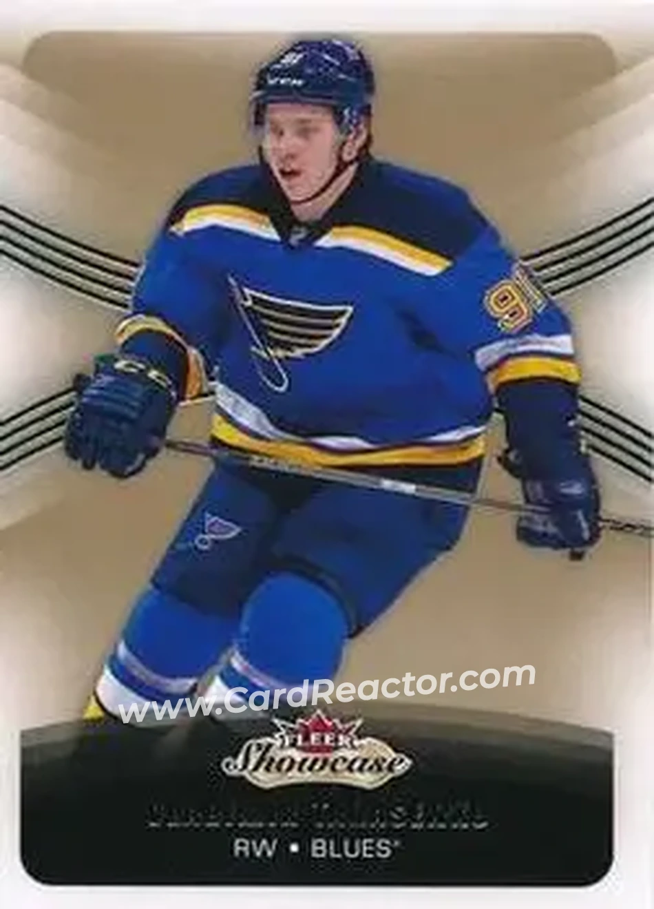 2015-16 Fleer Showcase #20 - Vladimir Tarasenko - St. Louis Blues - Front