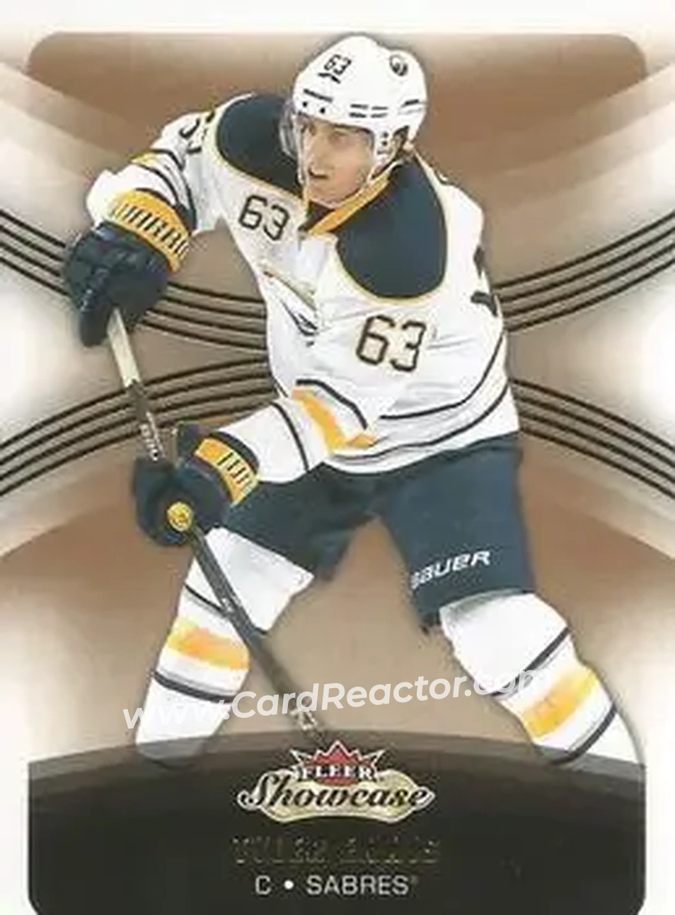 2015-16 Fleer Showcase #21 - Tyler Ennis - Buffalo Sabres - Front