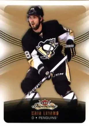2015-16 Fleer Showcase #28 - Kris Letang - Pittsburgh Penguins
