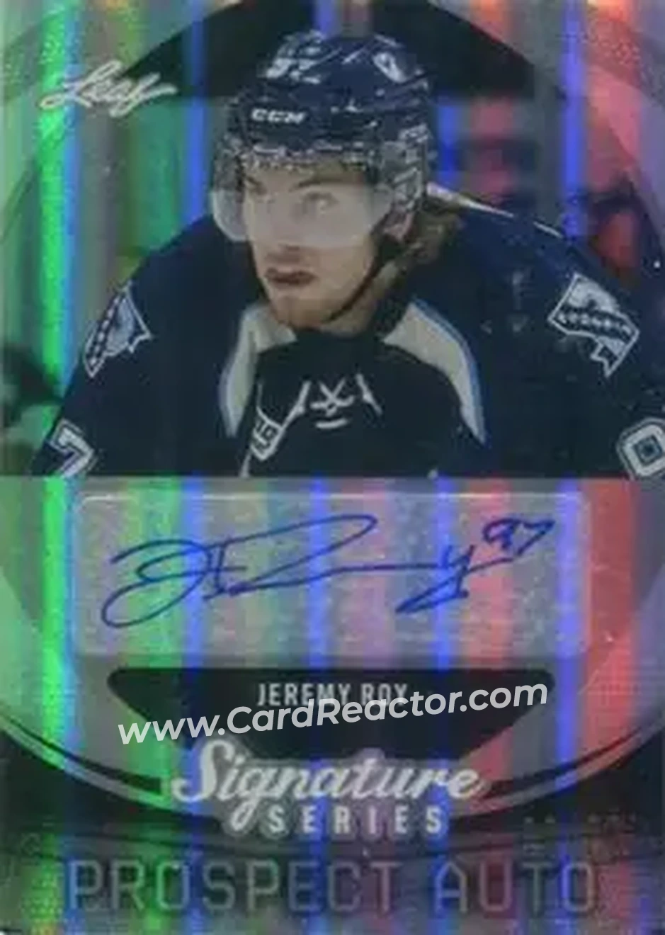 2015 Leaf Signature Series - Prospects Gray #SP-JR1 - Jeremy Roy