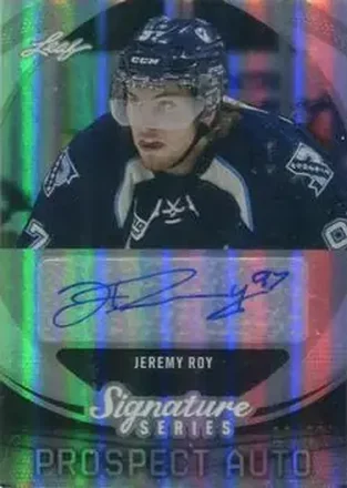 2015 Leaf Signature Series - Prospects Gray #SP-JR1 - Jeremy Roy