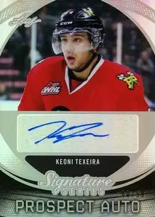 2015 Leaf Signature Series - Prospects Gray #SP-KT1 - Keoni Texeira - Portland Winterhawks