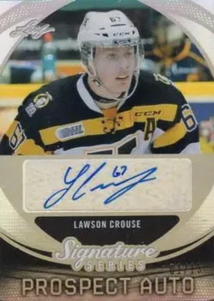 2015 Leaf Signature Series - Prospects Gray #SP-LC1 - Lawson Crouse