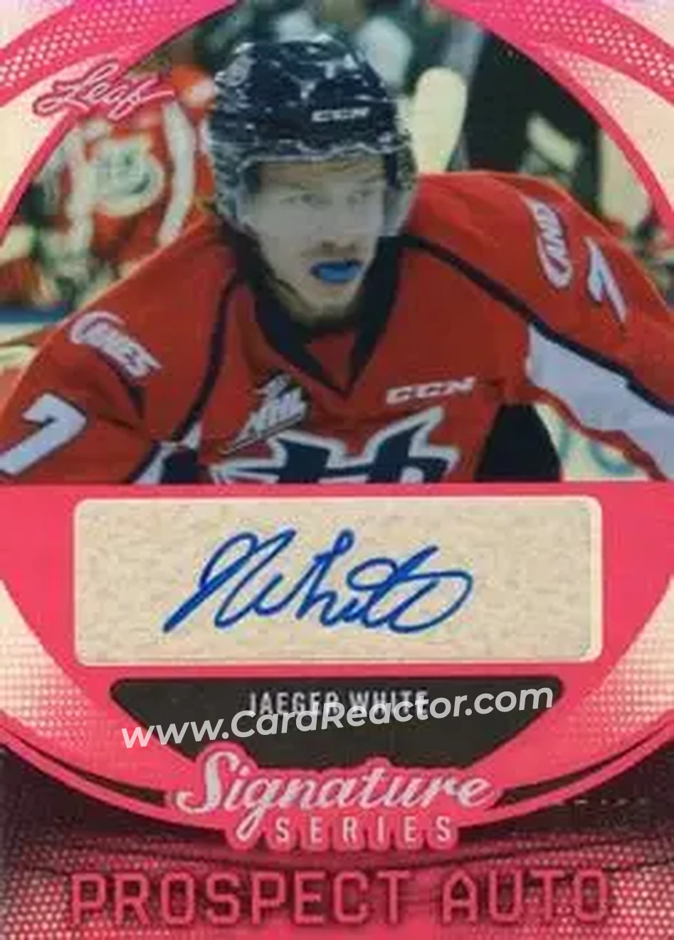 2015 Leaf Signature Series - Prospects Red #SP-JW1 - Jaeger White