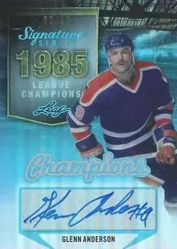 2015 Leaf Signature Series feature card