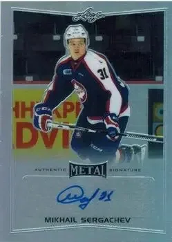 2015-16 Leaf Metal feature card