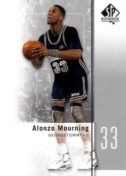 Front of Alonzo Mourning