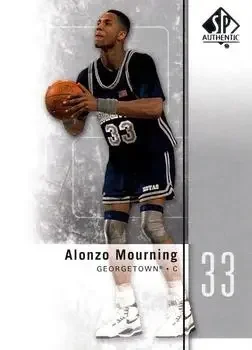 Front of Alonzo Mourning