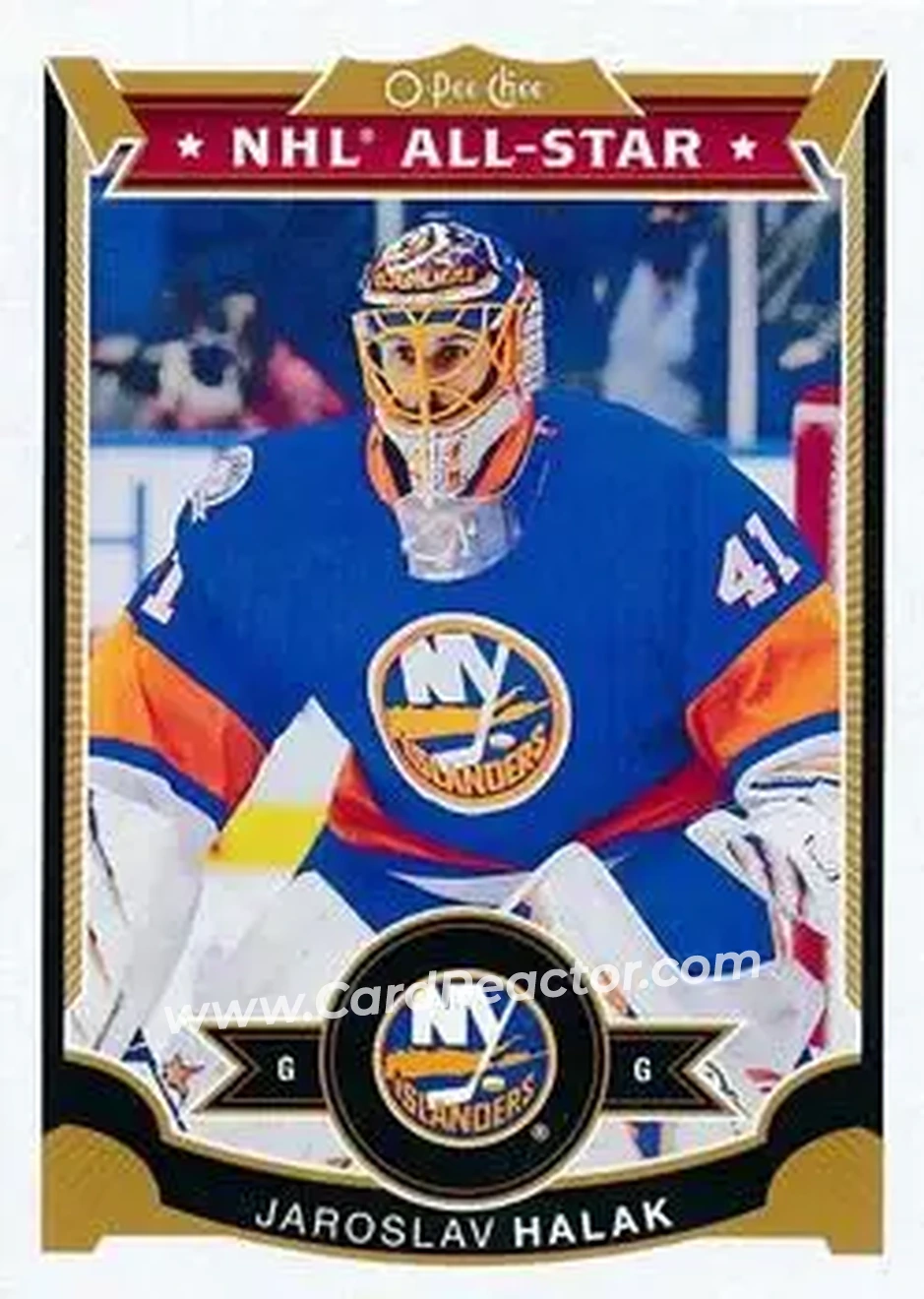 2015-16 O-Pee-Chee #3 - Jaroslav Halak - New York Islanders - Front