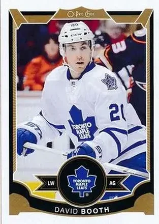 2015-16 O-Pee-Chee #6 - David Booth - Toronto Maple Leafs