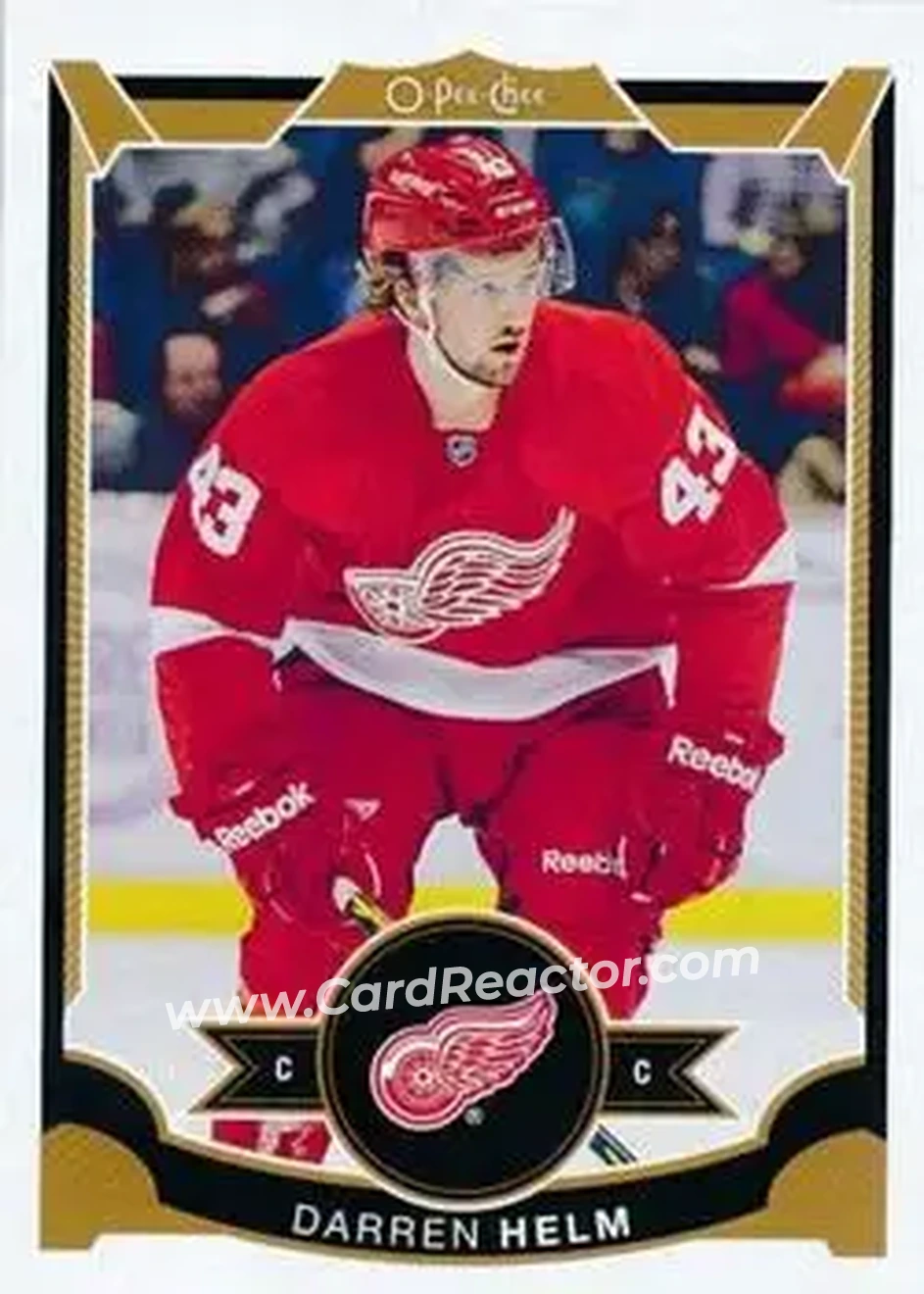 2015-16 O-Pee-Chee #7 - Darren Helm - Detroit Red Wings - Front 2015-16 O-Pee-Chee #7 - Darren Helm - Detroit Red Wings - Front
