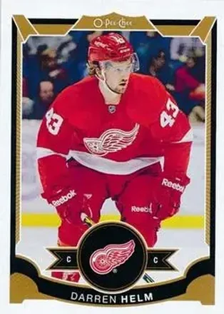 2015-16 O-Pee-Chee #7 - Darren Helm - Detroit Red Wings