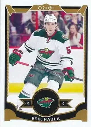 2015-16 O-Pee-Chee #10 - Erik Haula - Minnesota Wild