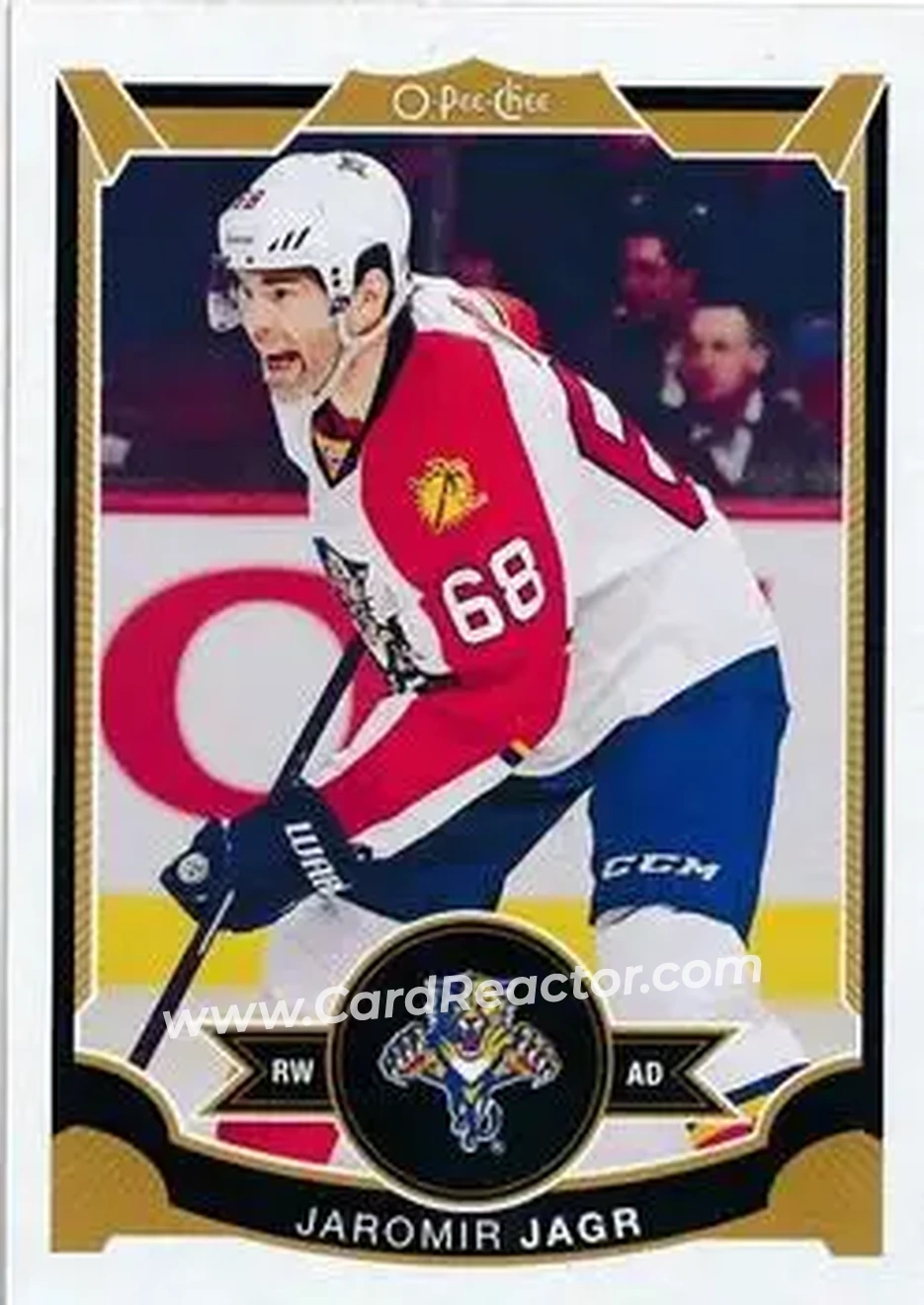 2015-16 O-Pee-Chee #12 - Jaromir Jagr - Florida Panthers - Front