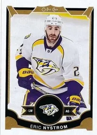 2015-16 O-Pee-Chee #14 - Eric Nystrom - Nashville Predators