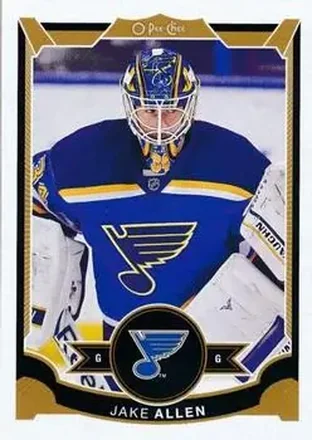 2015-16 O-Pee-Chee #21 - Jake Allen - St. Louis Blues