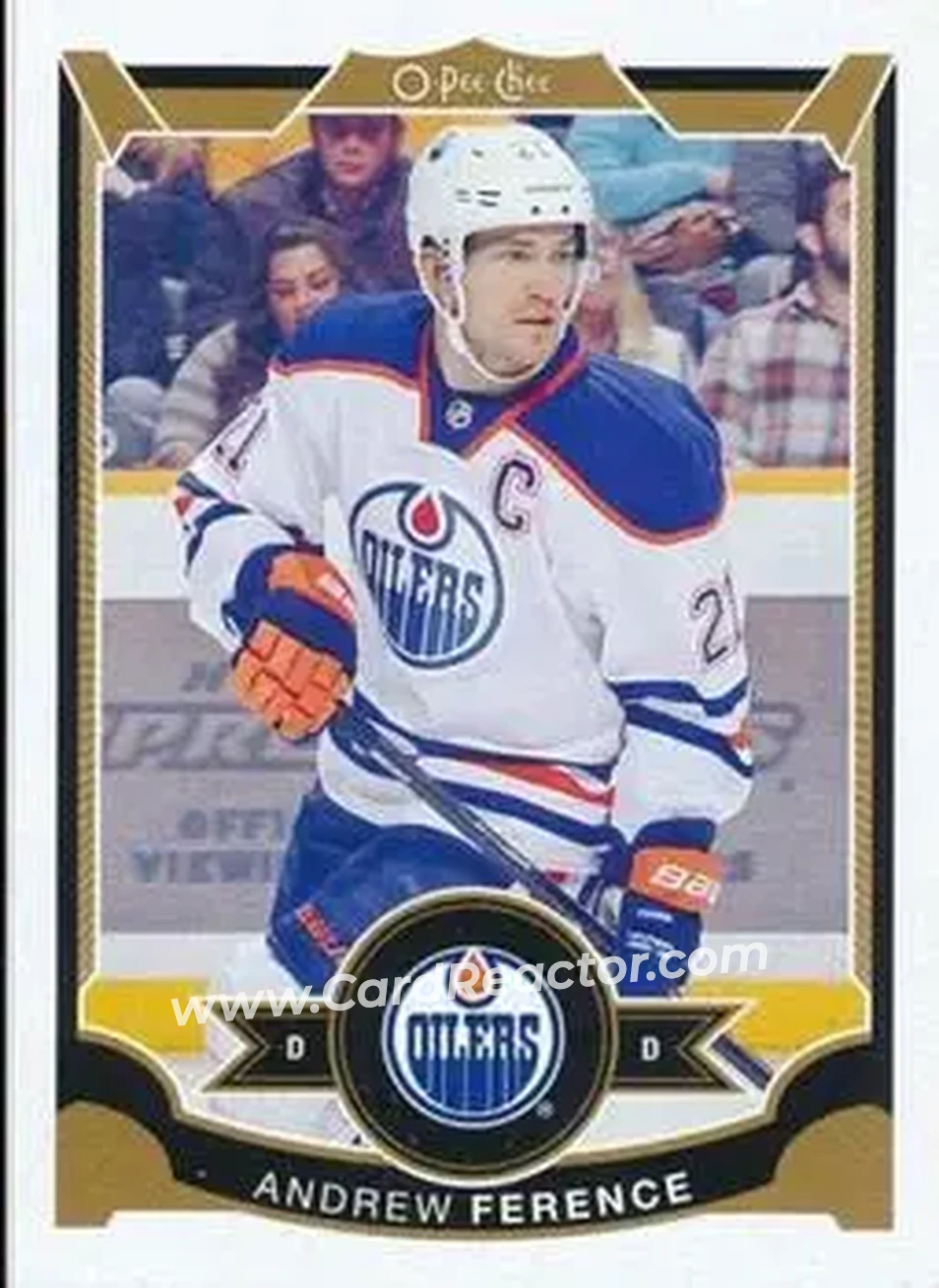 2015-16 O-Pee-Chee #22 - Andrew Ference - Edmonton Oilers - Front
