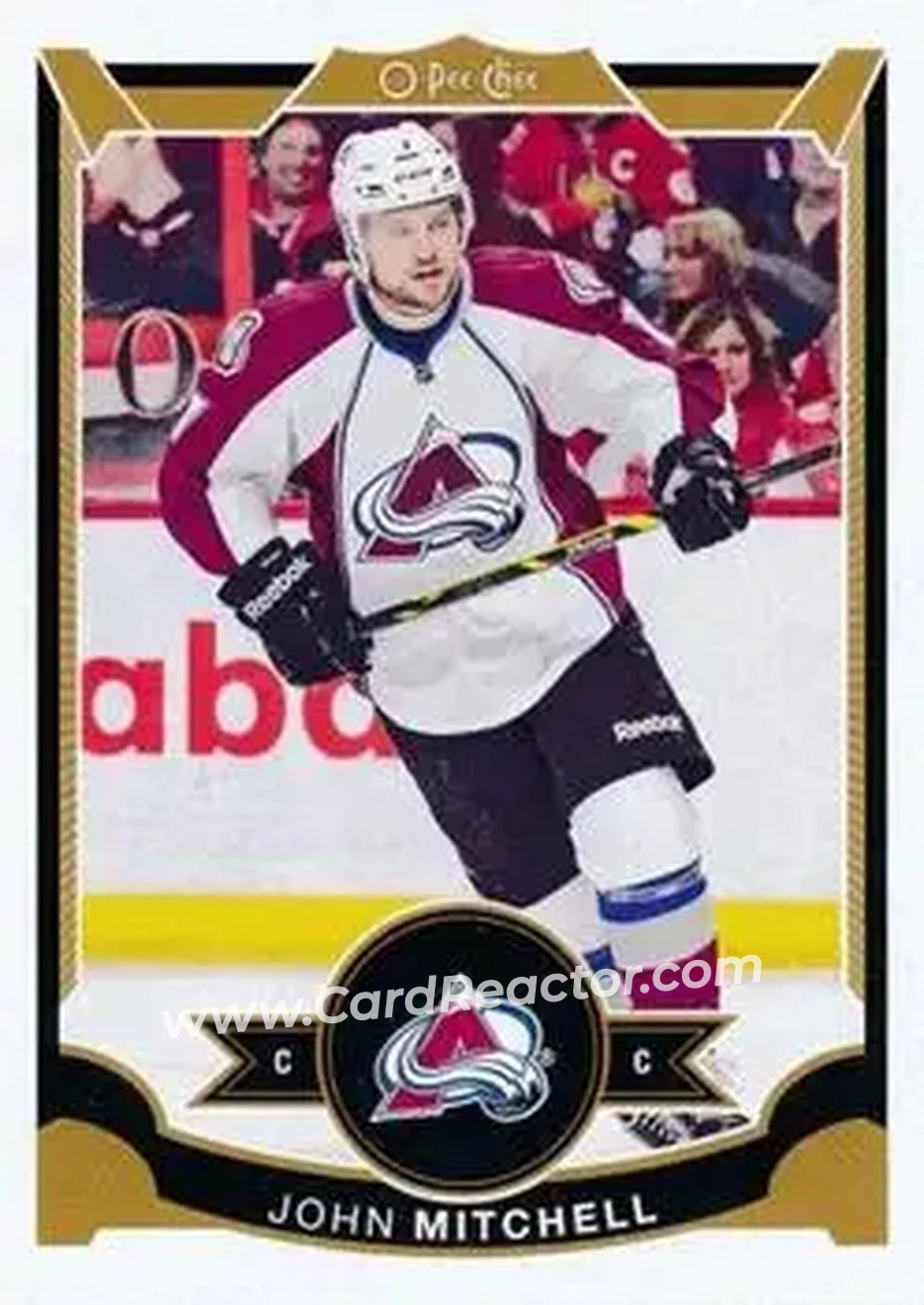 2015-16 O-Pee-Chee #23 - John Mitchell - Colorado Avalanche - Front