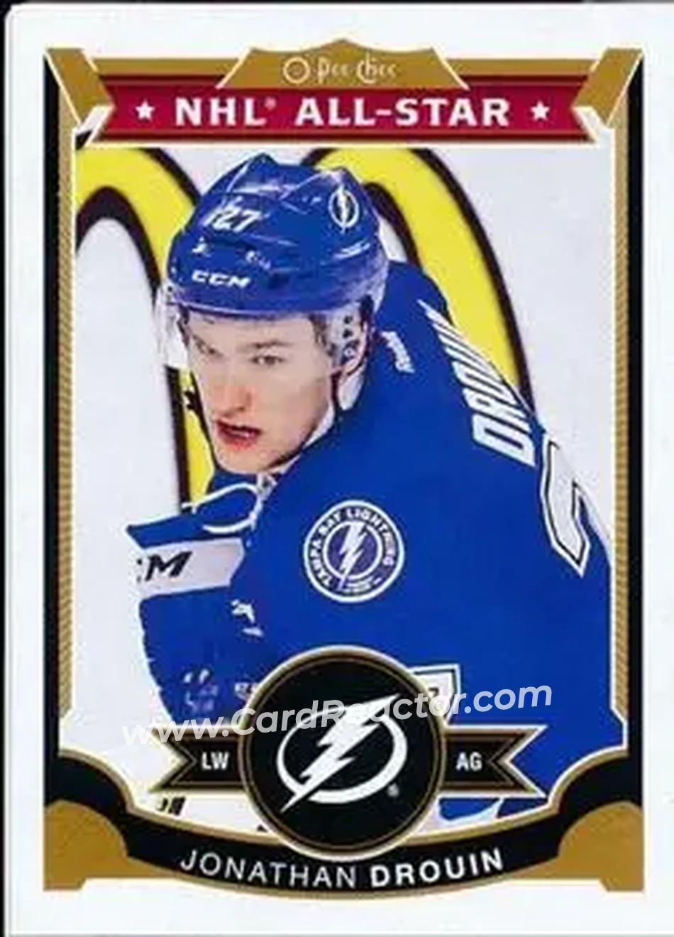 2015-16 O-Pee-Chee #25 - Jonathan Drouin - Tampa Bay Lightning - Front