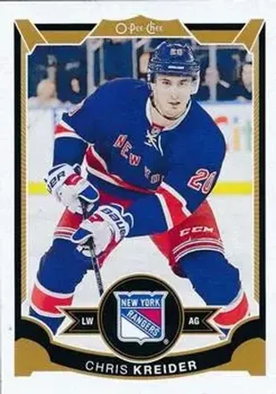2015-16 O-Pee-Chee #27 - Chris Kreider - New York Rangers