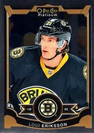 2015-16 O-Pee-Chee Platinum #6 - Loui Eriksson - Boston Bruins