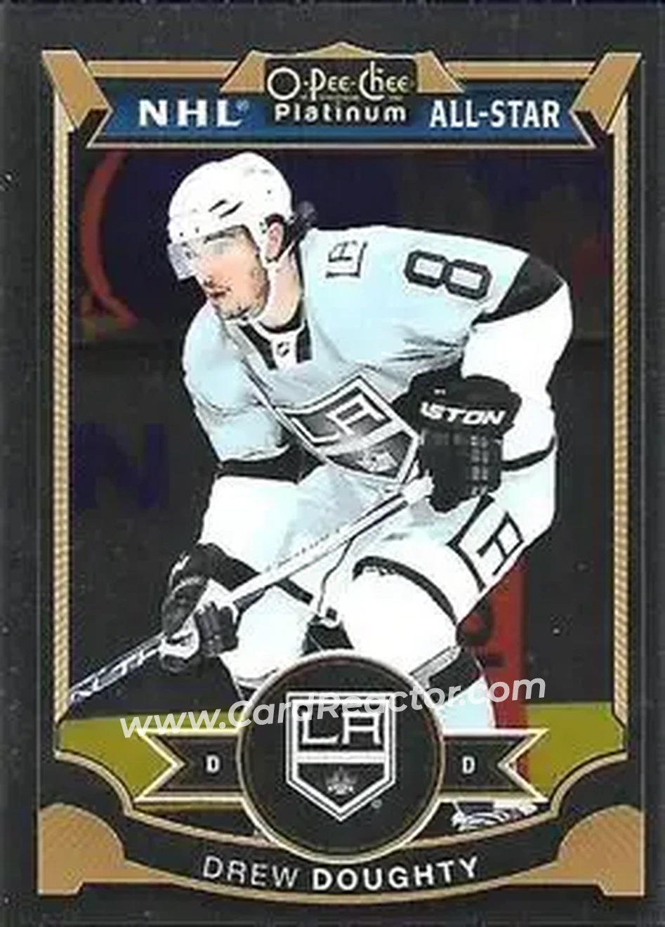 2015-16 O-Pee-Chee Platinum #8 - Drew Doughty - Los Angeles Kings - Front