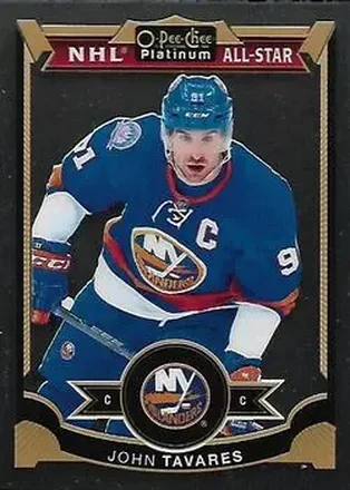 2015-16 O-Pee-Chee Platinum #10 - John Tavares - New York Islanders