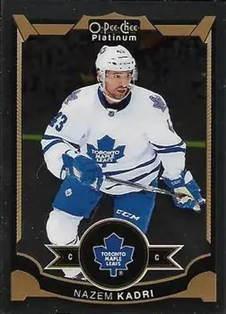 2015-16 O-Pee-Chee Platinum #21 - Nazem Kadri - Toronto Maple Leafs