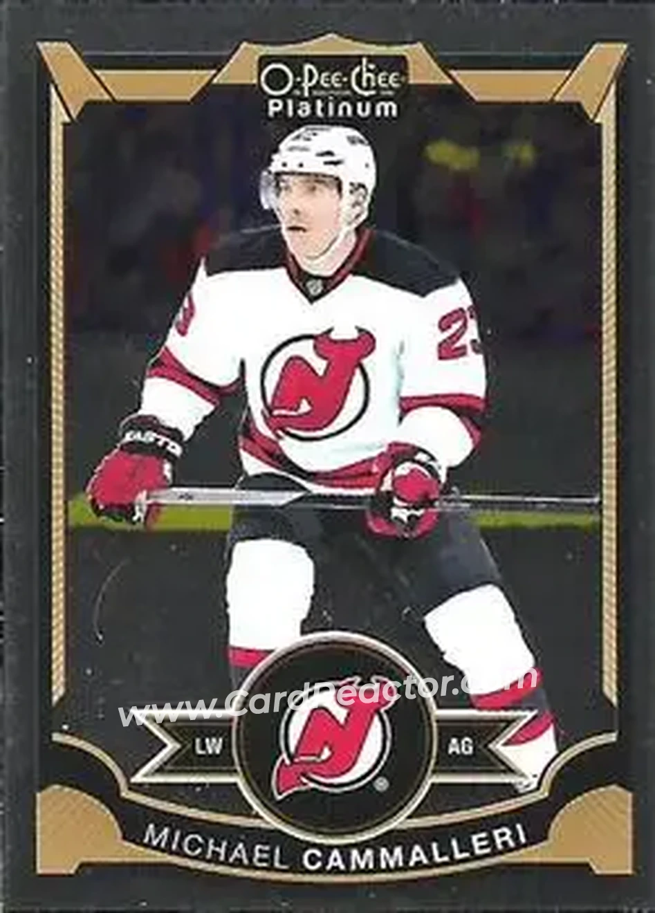 2015-16 O-Pee-Chee Platinum #26 - Michael Cammalleri - New Jersey Devils - Front
