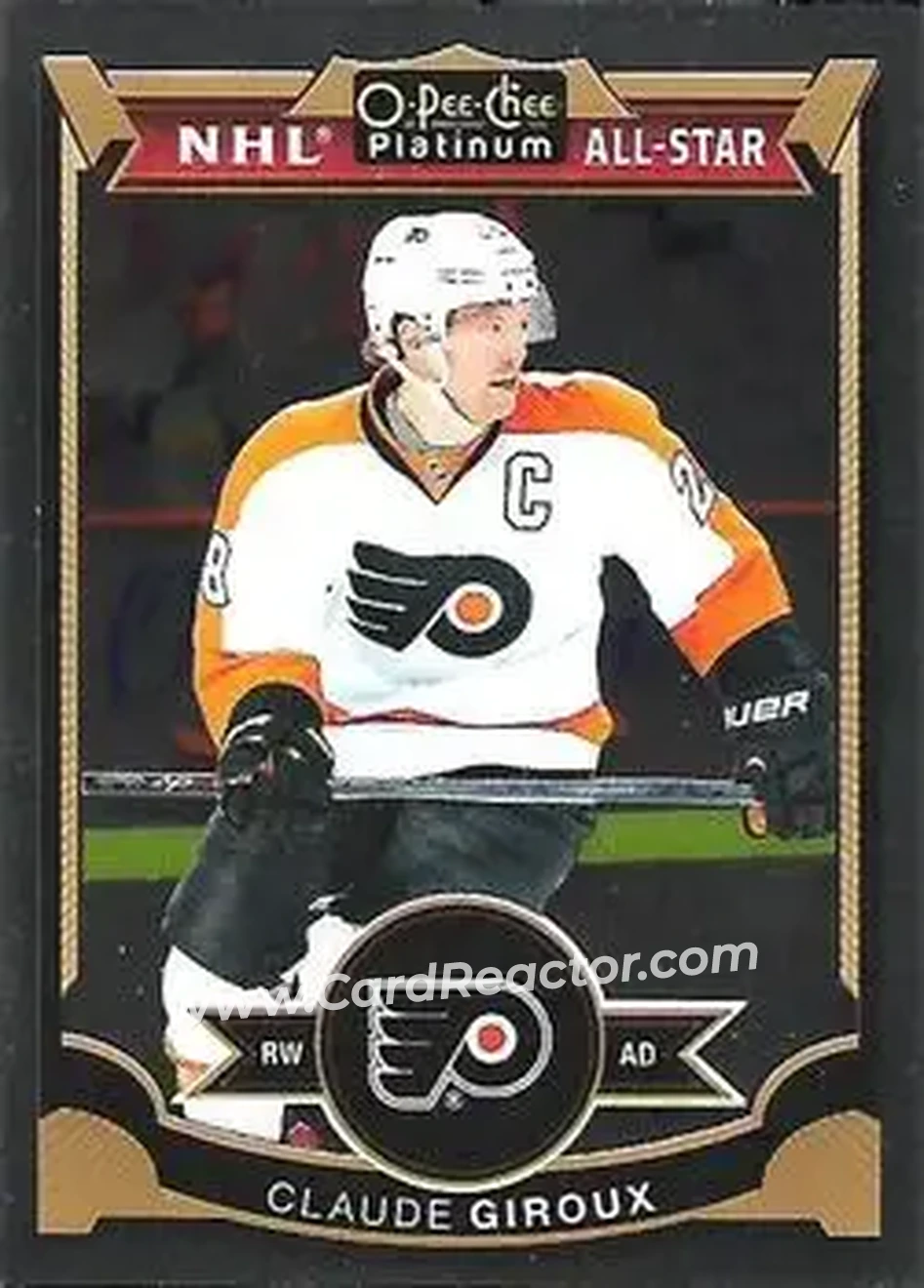 2015-16 O-Pee-Chee Platinum #30 - Claude Giroux - Philadelphia Flyers - Front