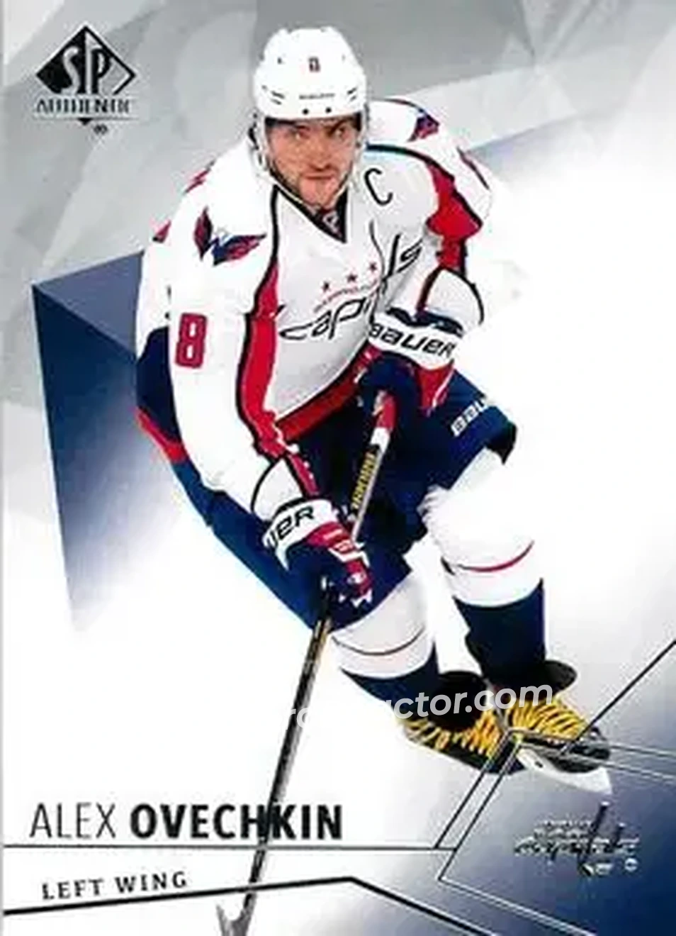 2015-16 SP Authentic #1 - Alex Ovechkin - Washington Capitals - Front