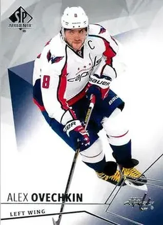 2015-16 SP Authentic #1 - Alex Ovechkin - Washington Capitals