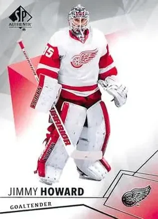 2015-16 SP Authentic #4 - Jimmy Howard - Detroit Red Wings