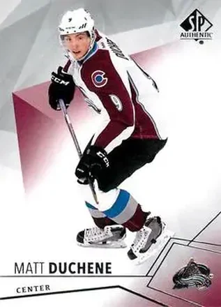 2015-16 SP Authentic #17 - Matt Duchene - Colorado Avalanche