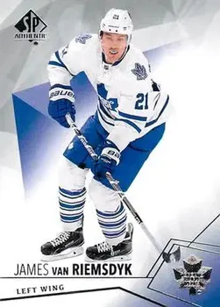 2015-16 SP Authentic #18 - James van Riemsdyk - Toronto Maple Leafs